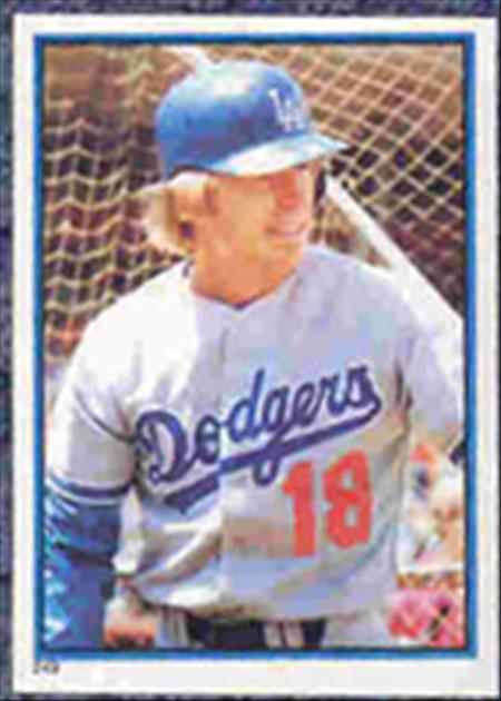 1983 Topps Baseball Stickers     249     Bill Russell